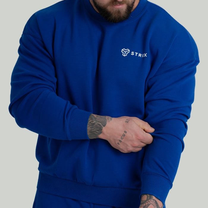 Sweatshirt Relaxed ZOA in Sapphire - STRIX XXL
