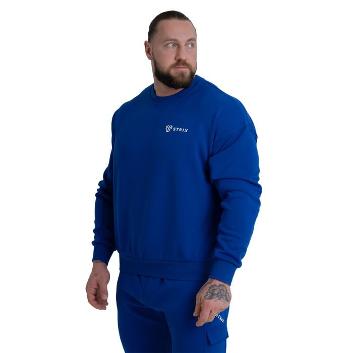 Sweatshirt Relaxed ZOA in Sapphire - STRIX XXL
