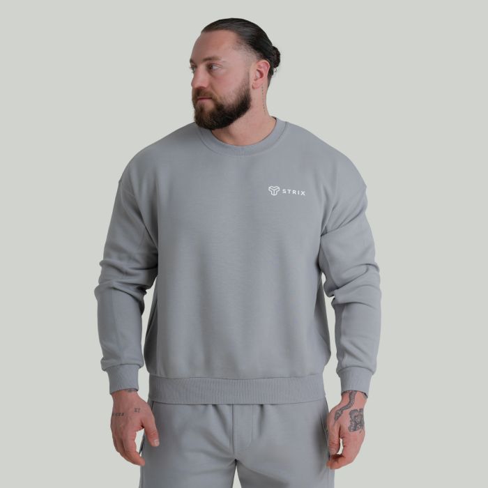 Sweatshirt Relaxed ZOA in Smoke - STRIX XXL