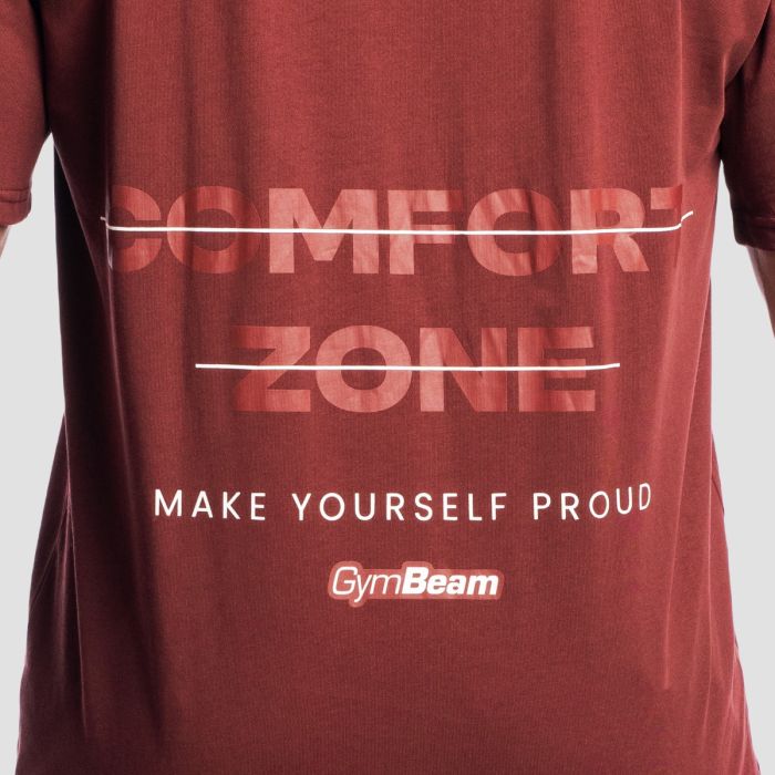 Zone T-shirt Cherrywood - GymBeam L