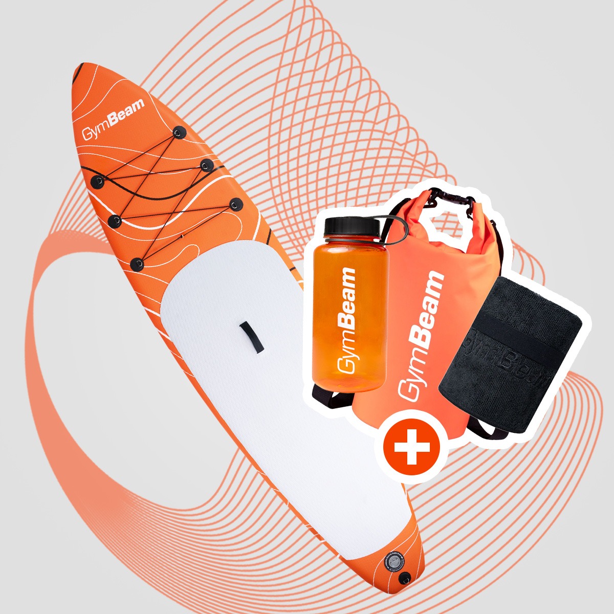WaveLine Paddleboard - GymBeam + geschenke
