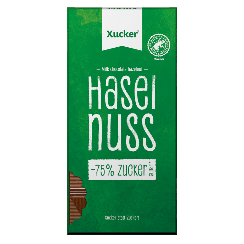Vollmilchschokolade mit Haselnuss - Xucker