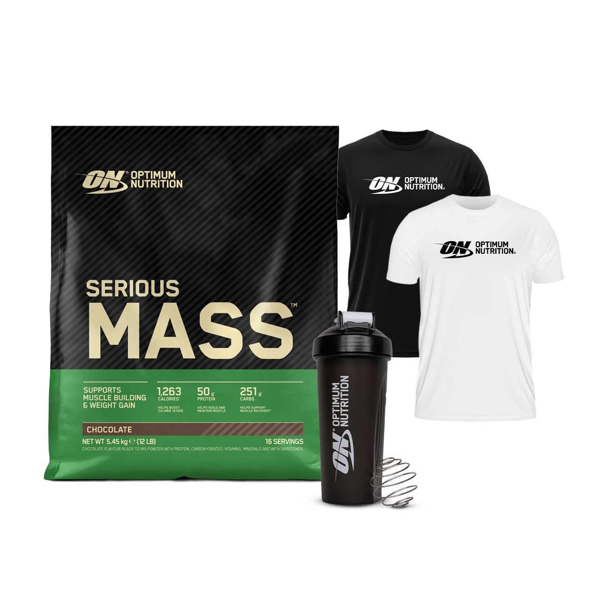 Serious Mass - Optimum Nutrition + Geschenk