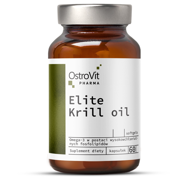 Elite Krillöl 60 Kapseln - OstroVit Pharma
