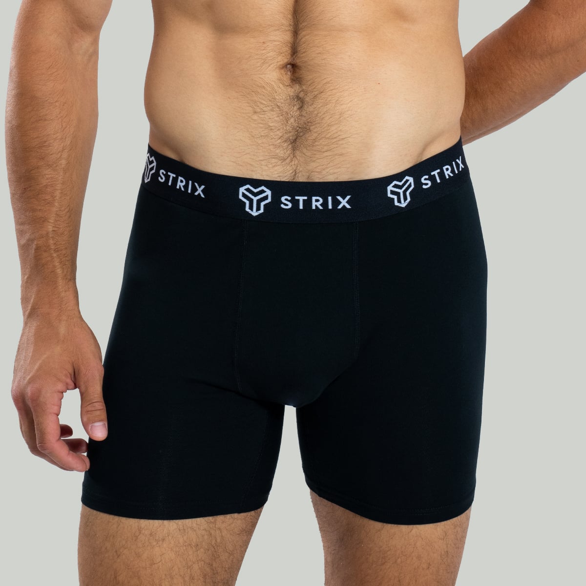Essential Boxershorts für Männer 2er-Pack in Black - STRIX