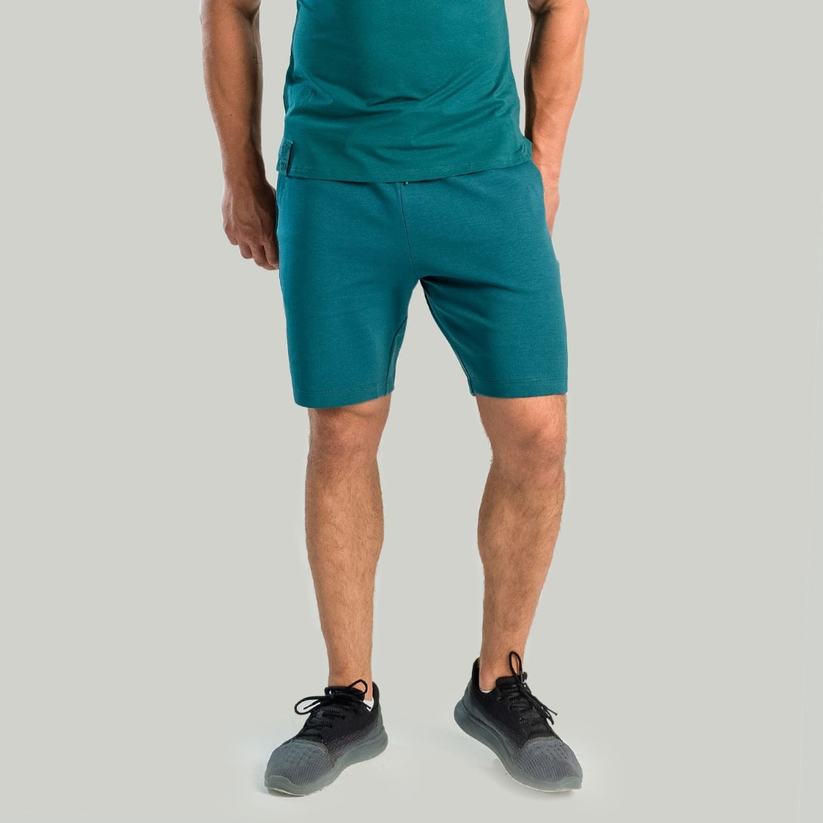Essential Shorts in Deep Teal - STRIX