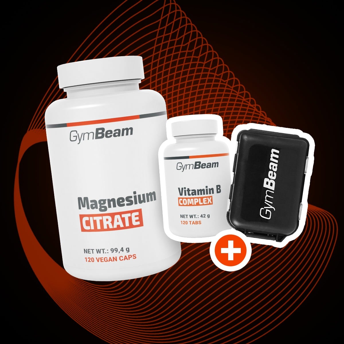 Magnesiumzitrat - GymBeam + Geschenke