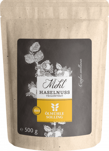 BIO Hazelnut Flour Partly De-Oiled - Ölmühle Solling