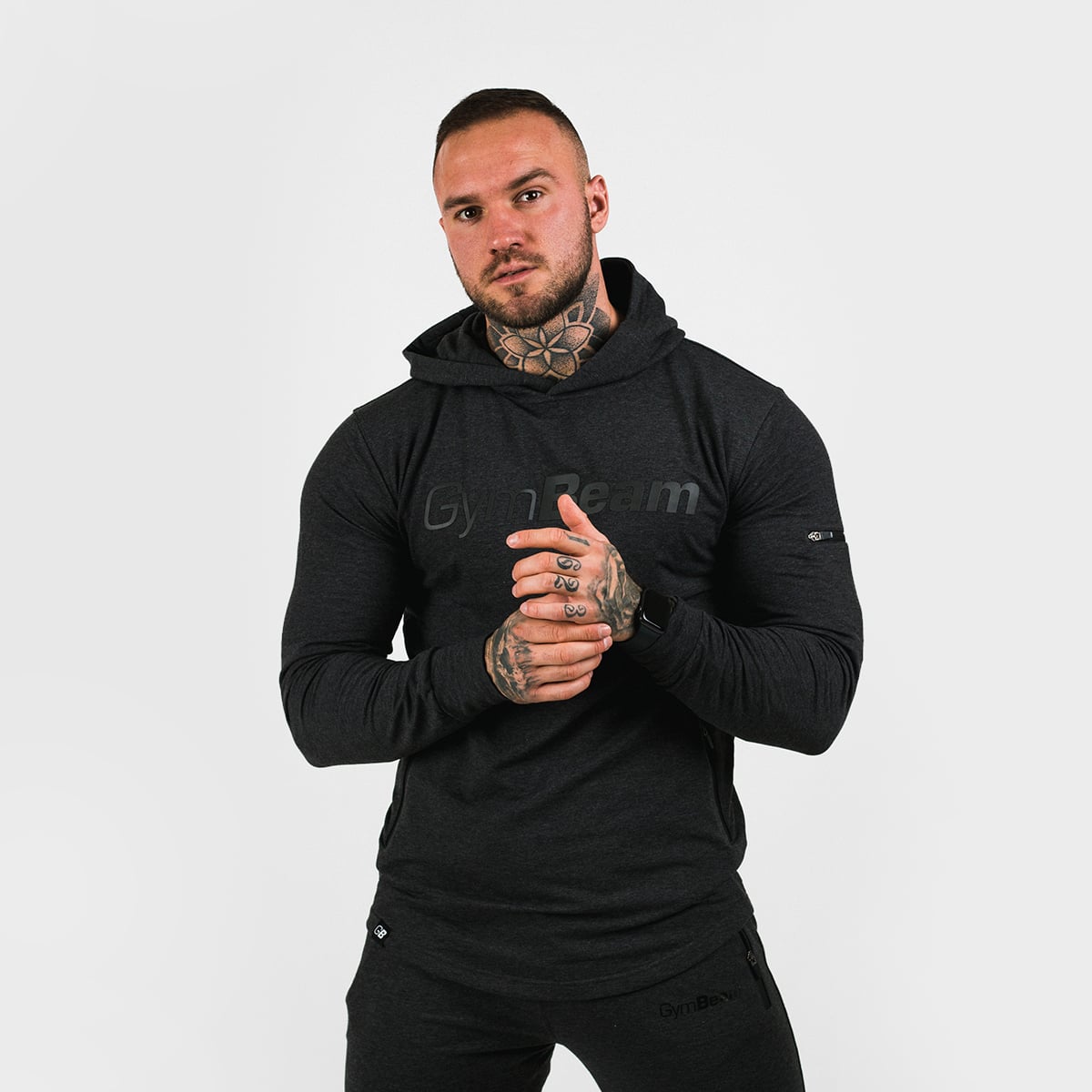 Urban Hoodie Grau für Männer - GymBeam