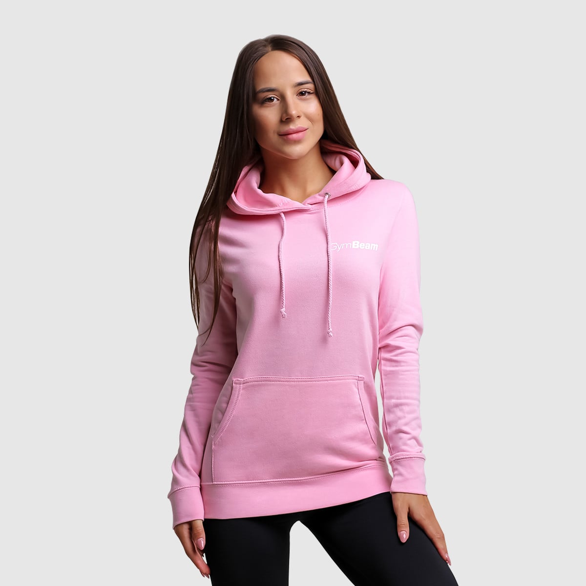 Women’s Hoodie PRO Baby Pink - GymBeam