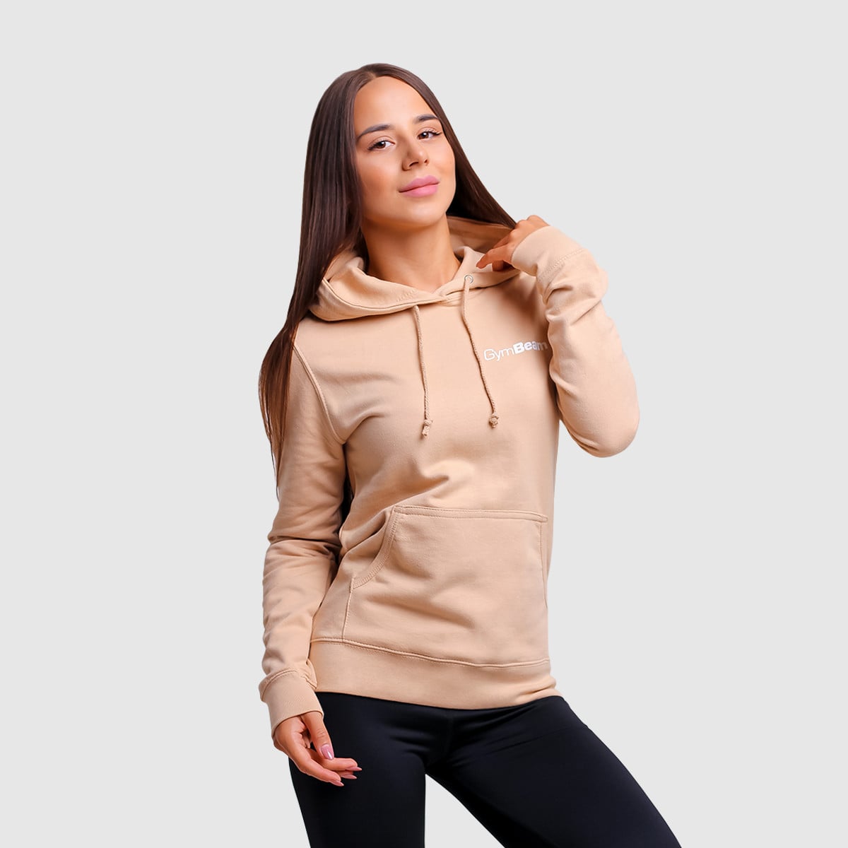PRO Hoodie für Frauen in Sand - GymBeam