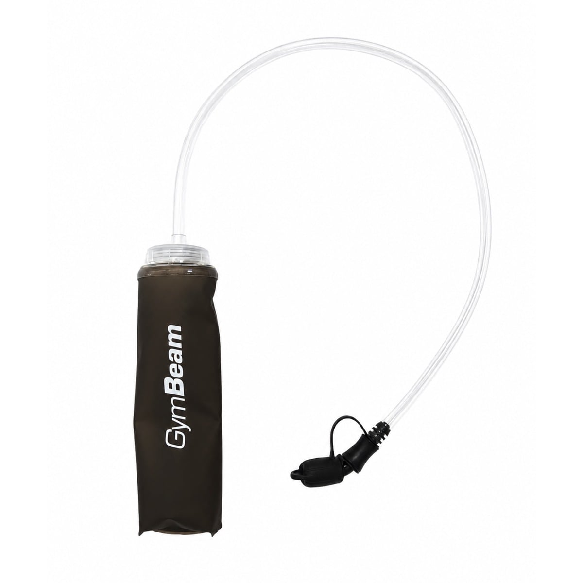 Hydra Soft-Flasche (550 ml) in Black - GymBeam
