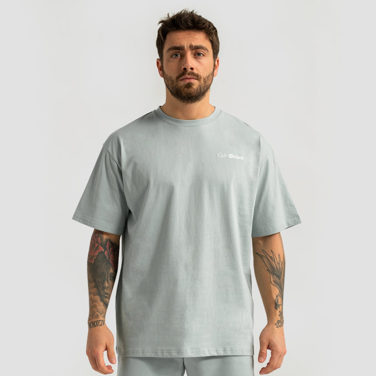 Oversized Limitless T-Shirt in Eucalypt - GymBeam