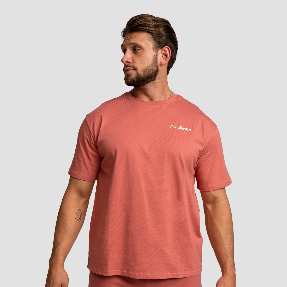 Limitless Oversized T-shirt in Cinnamon - GymBeam