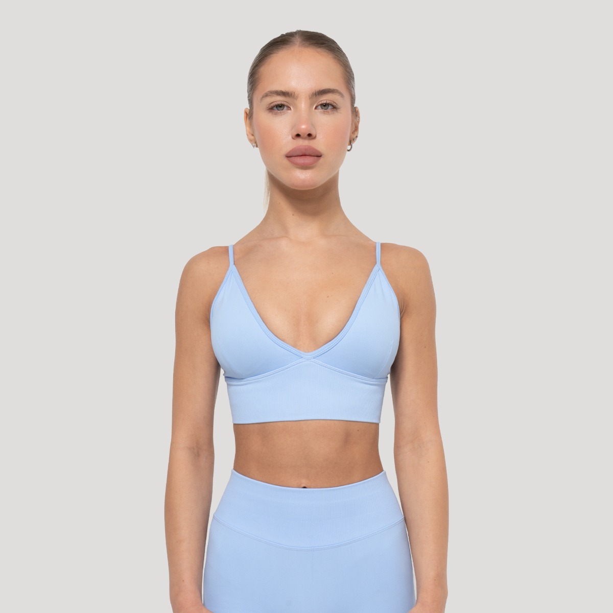Luma Sport-BH in Baby Blue - GymBeam