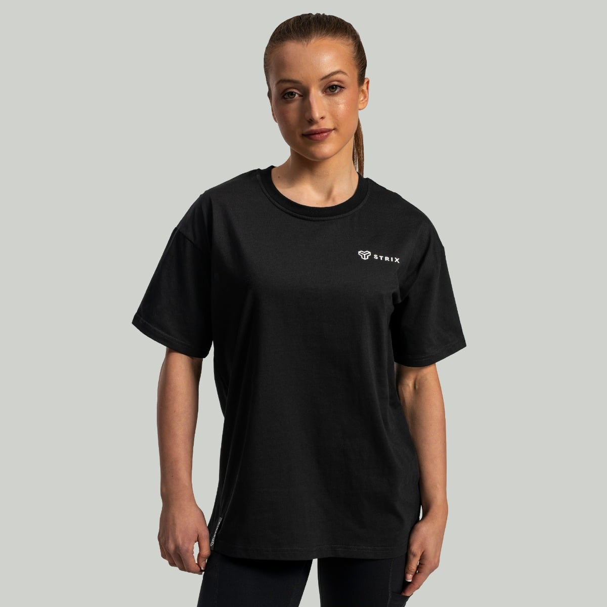 Oversized Lunar T-Shirt für Frauen in Black - STRIX