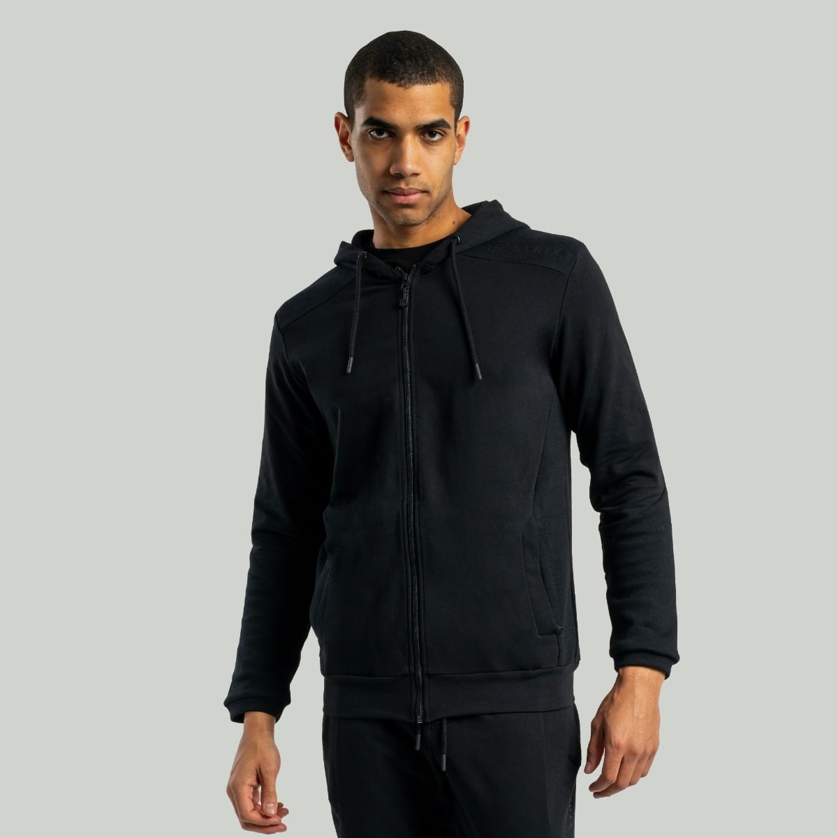 ALPHA Hoodie in Black - STRIX