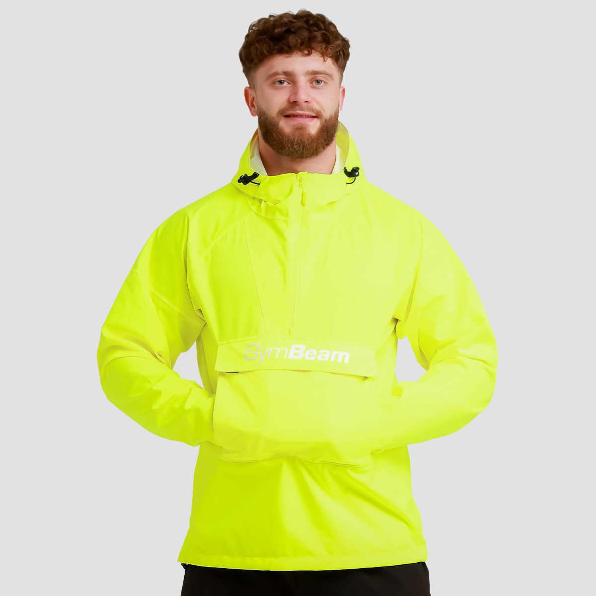 Regenjacke Smock für Männer in Citric - GymBeam
