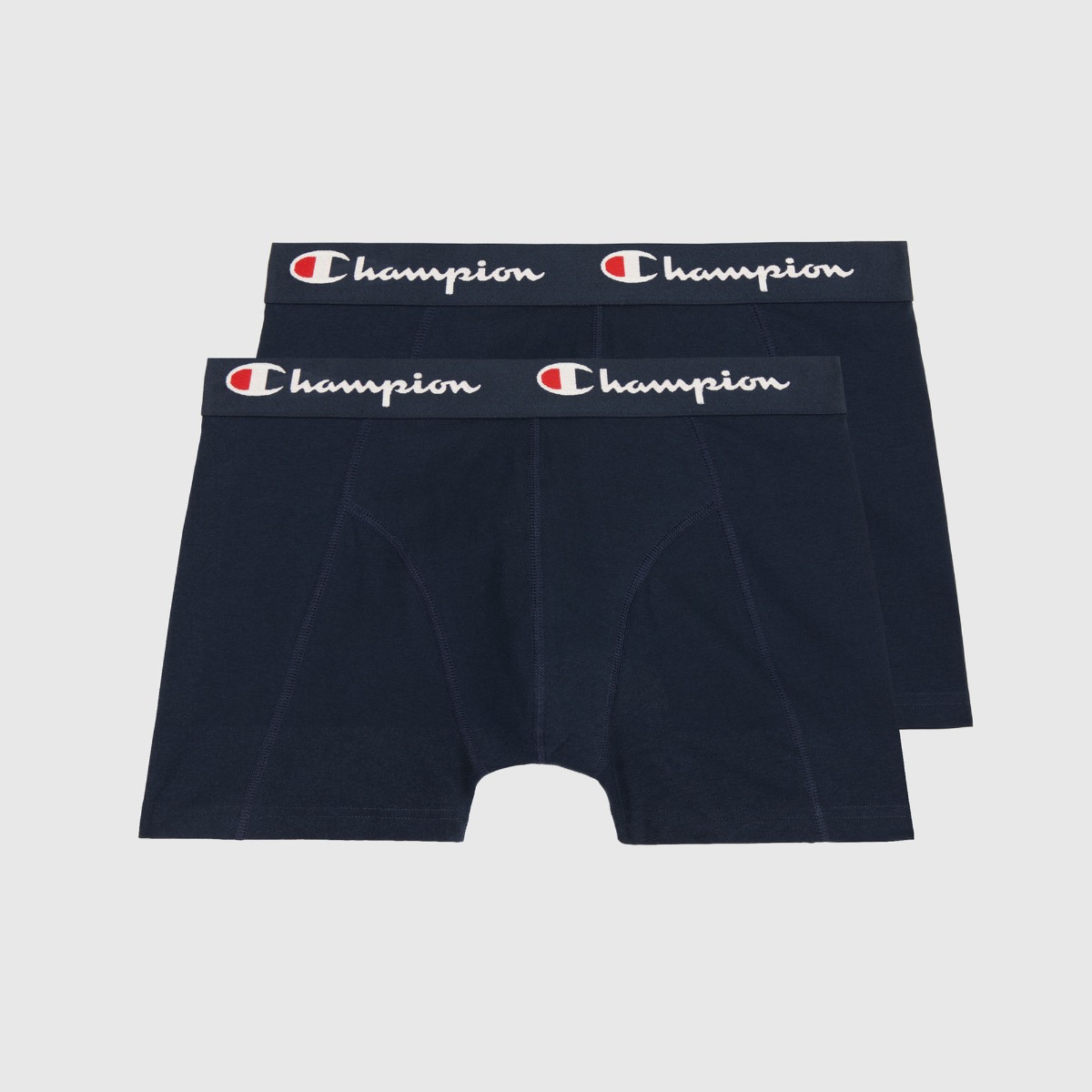 Champion Smooth Seam Boxershorts für Männer im 2er-Pack in Blue XXL