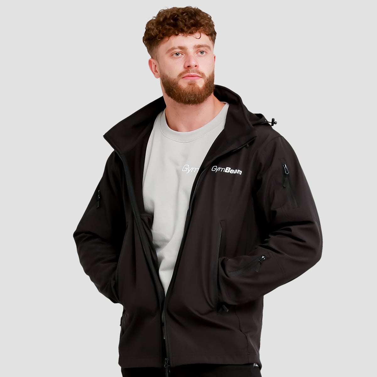 Softshell-Jacke für Männer in Black - GymBeam