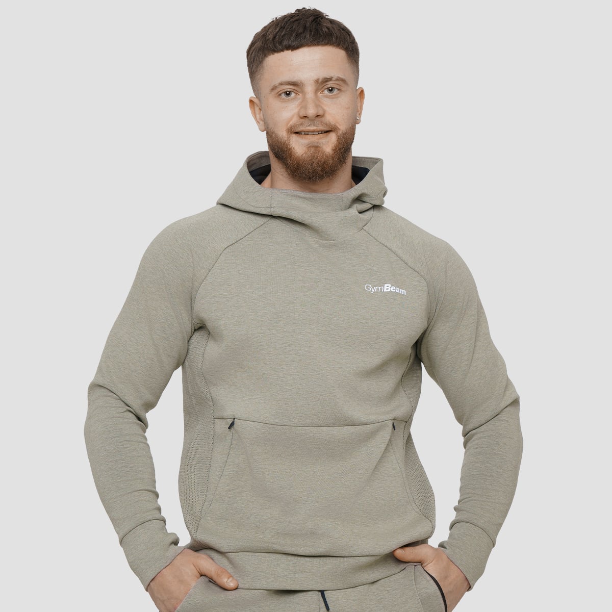 Agile Hoodie für Männer Sage - GymBeam