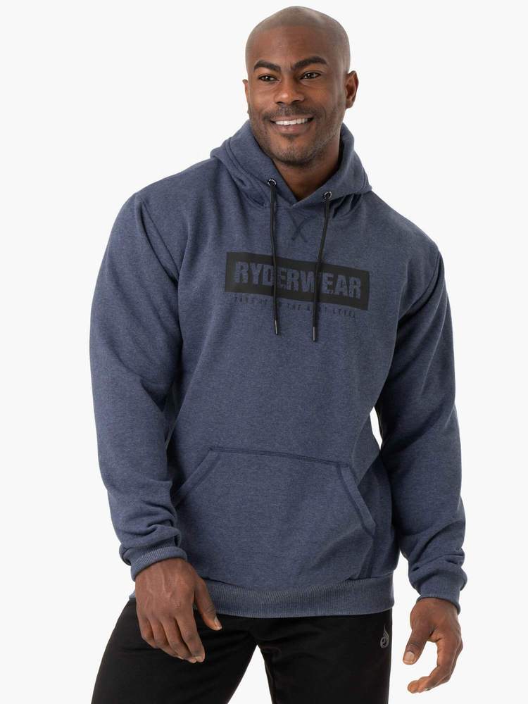 Men‘s Hoodie Iron Navy Blue - Ryderwear