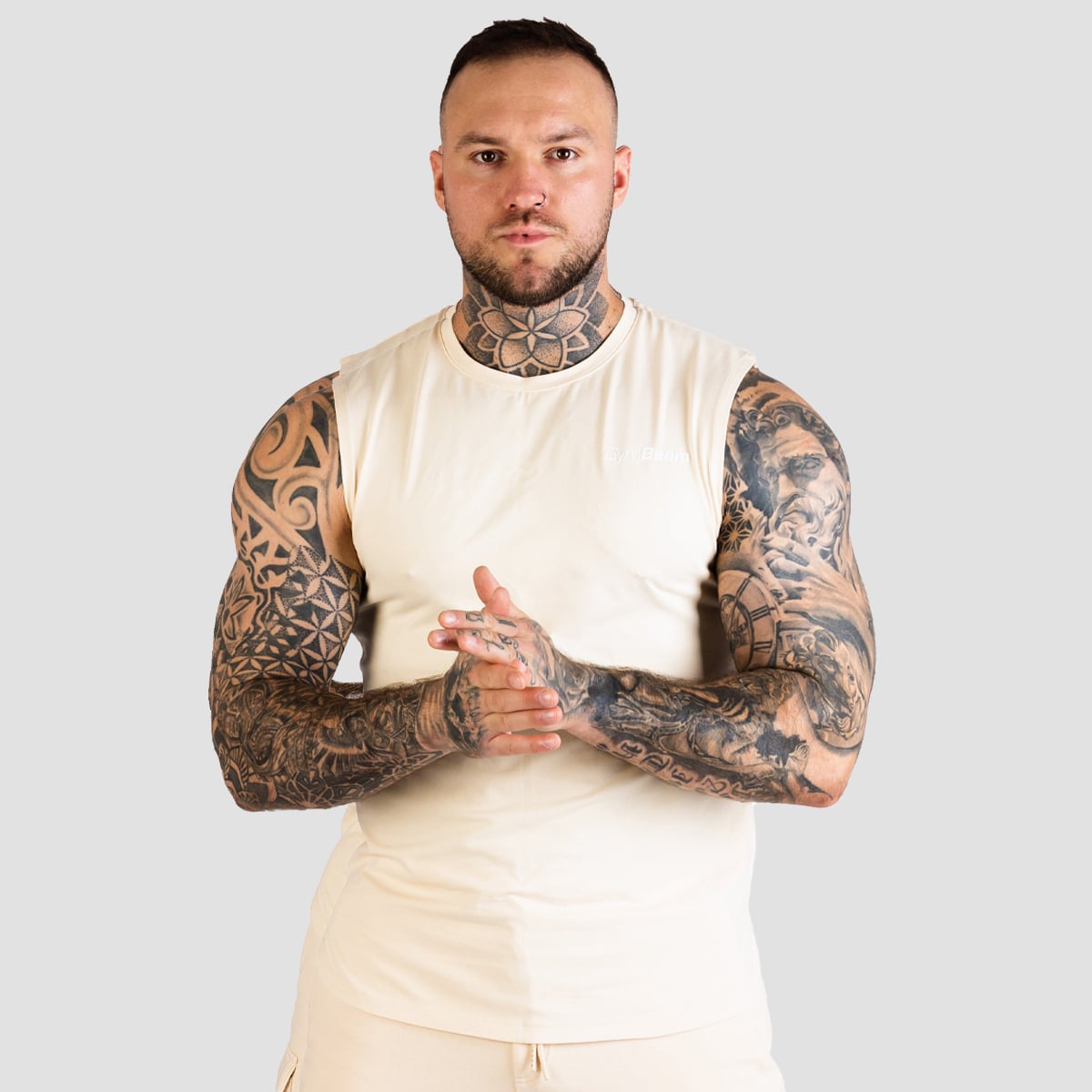 TRN Tank Top für Männer in Sand - GymBeam