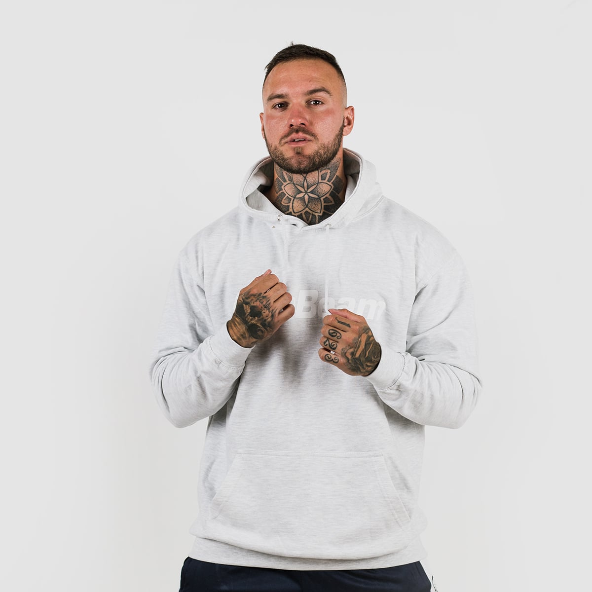 PRO Hoodie für Männer in Grey - GymBeam