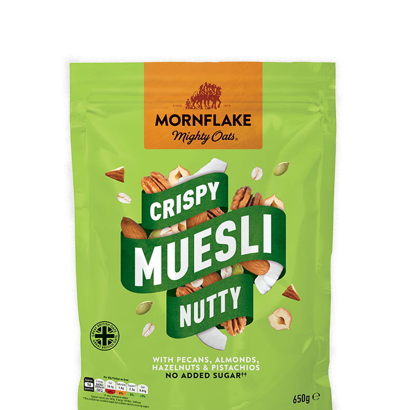 Knuspriges Müsli Nuty 650 g - Mornflake