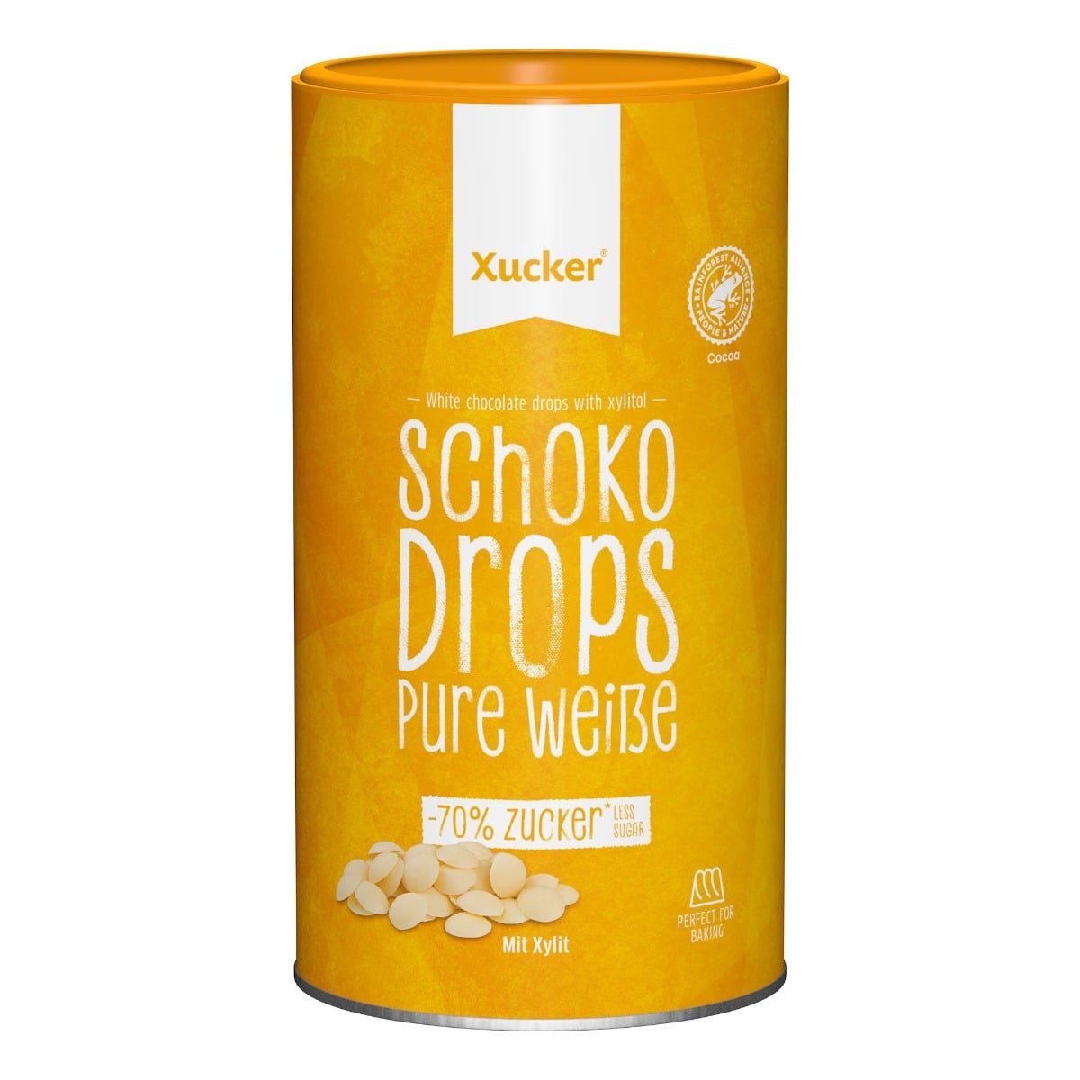 Drops aus weißer Schokolade - Xucker