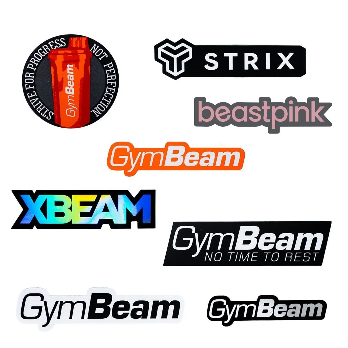 Sticker 8er-Pack - GymBeam
