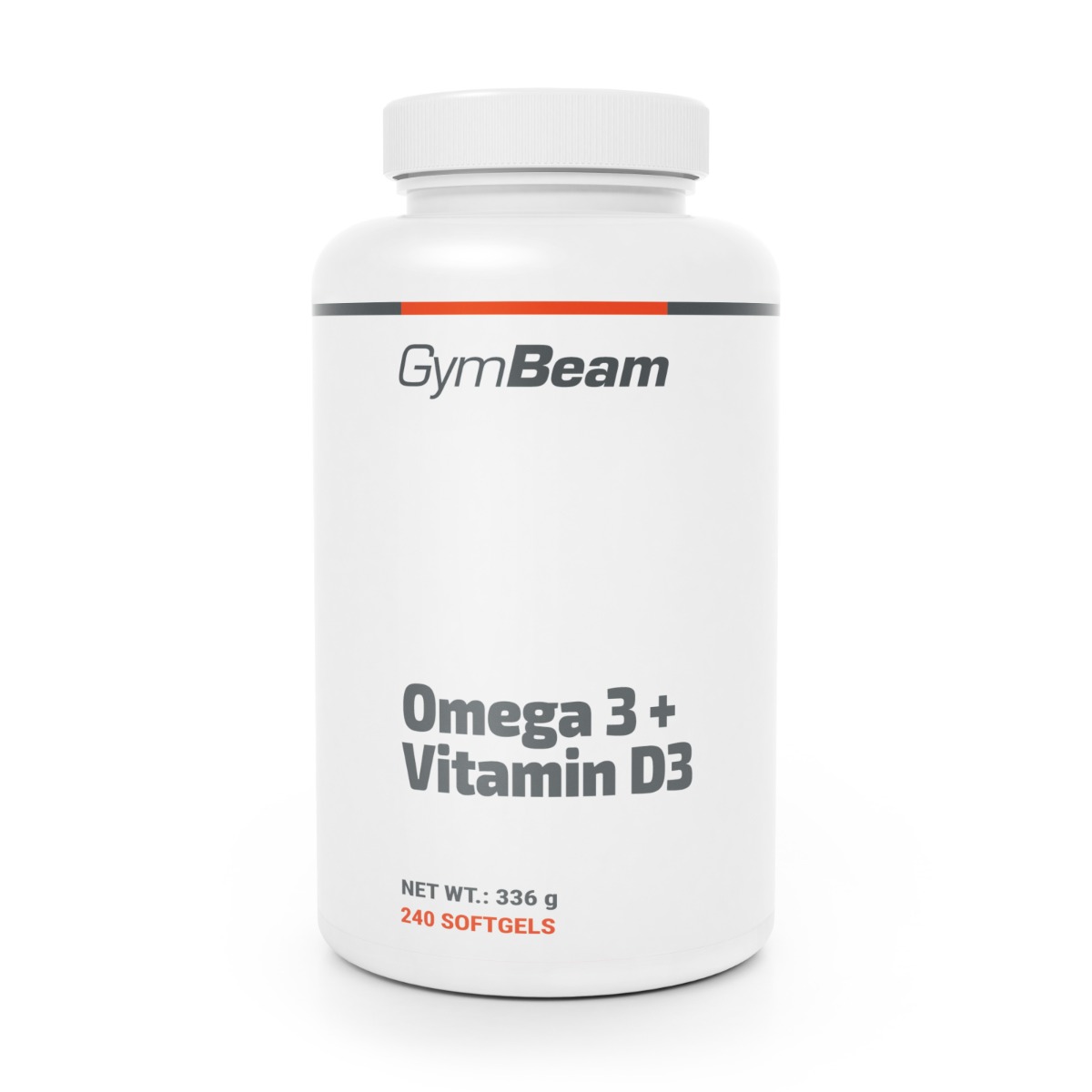 GymBeam Omega 3 + Vitamin D3 240 Kapseln