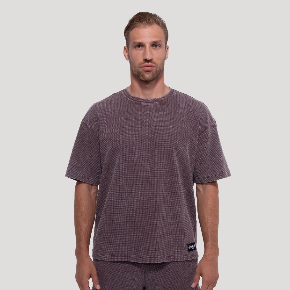 Persistence Washed T-Shirt in Brown - GymBeam