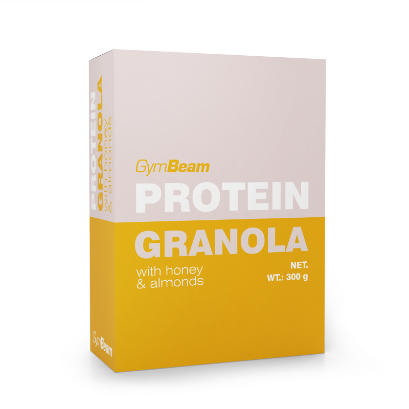 Protein-Granola mit Honig und Mandeln - GymBeam