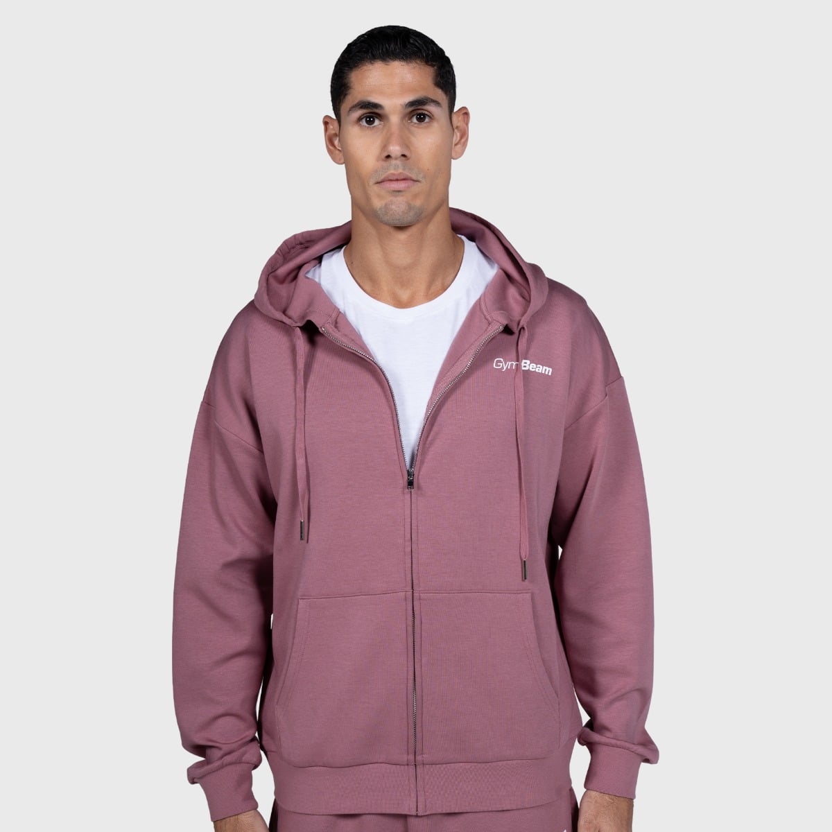 Relay Zip Hoodie in Haze - GymBeam