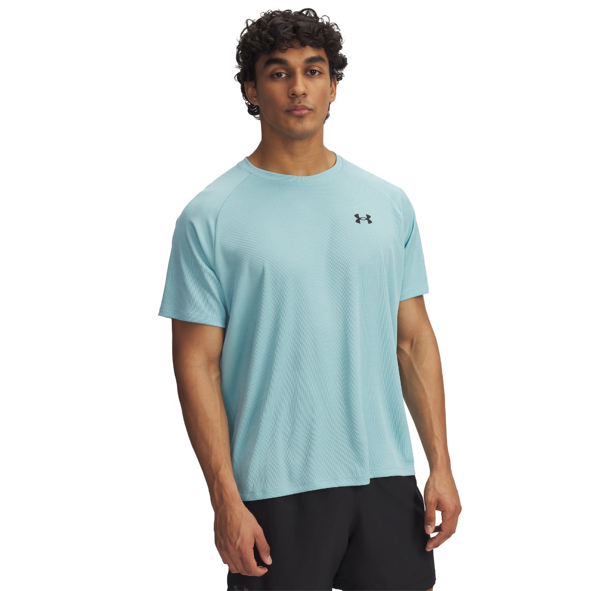 Tech Textured SS Blue - Under Armour