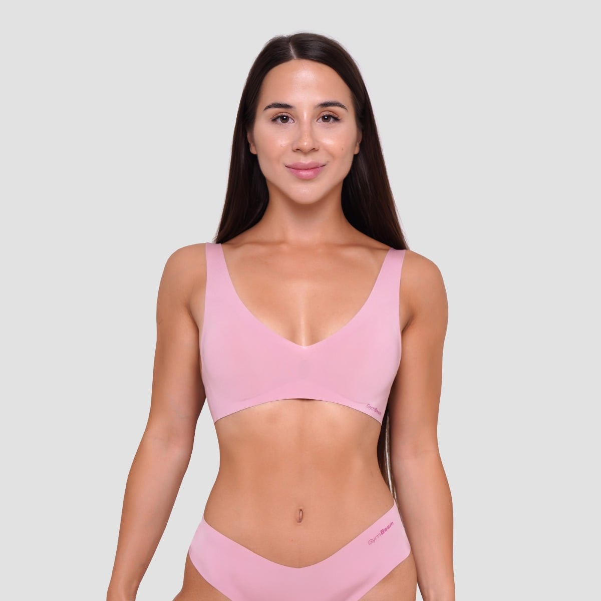 Nahtloser BH in Dusty Rose - GymBeam
