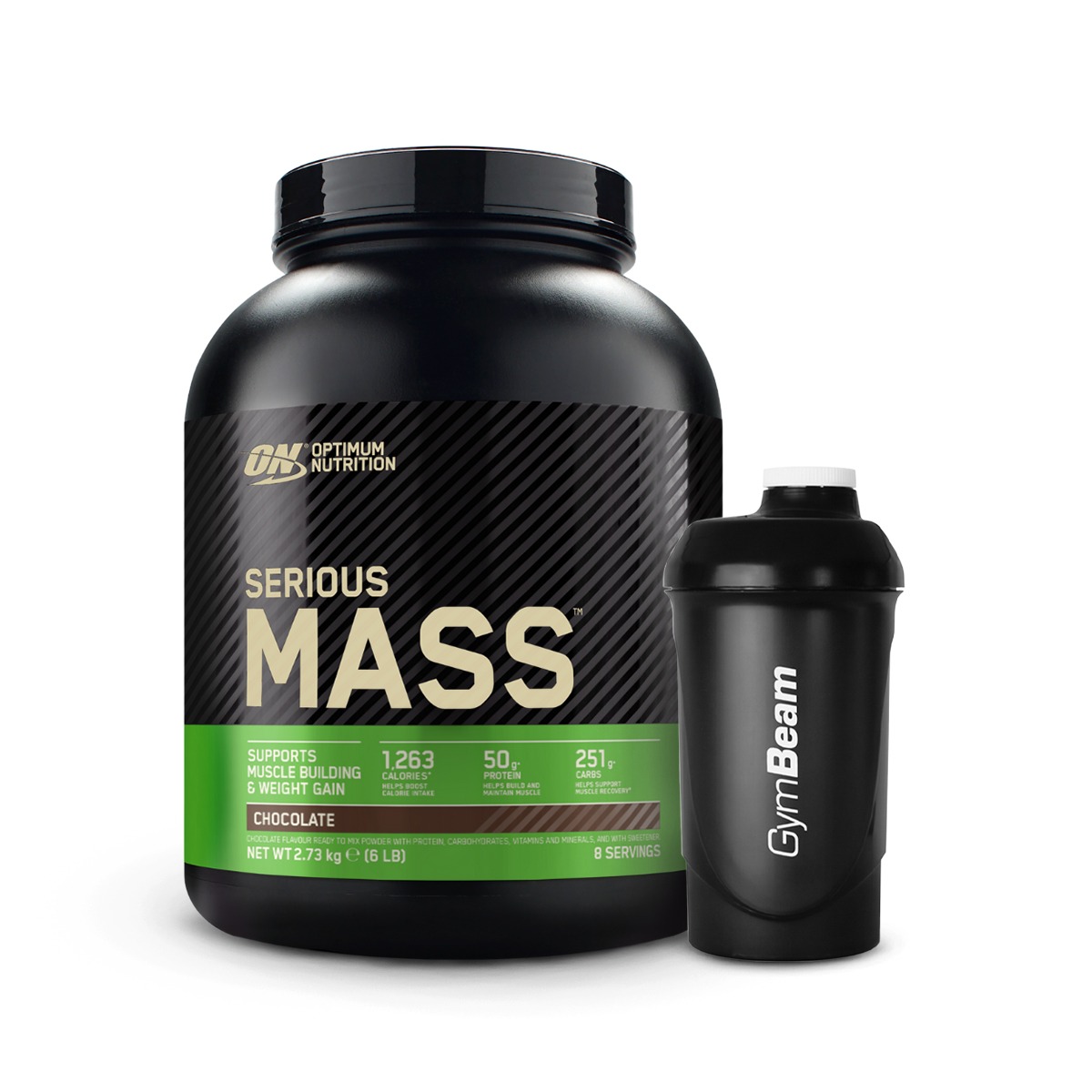Serious Mass - Optimum Nutrition + Geschenk