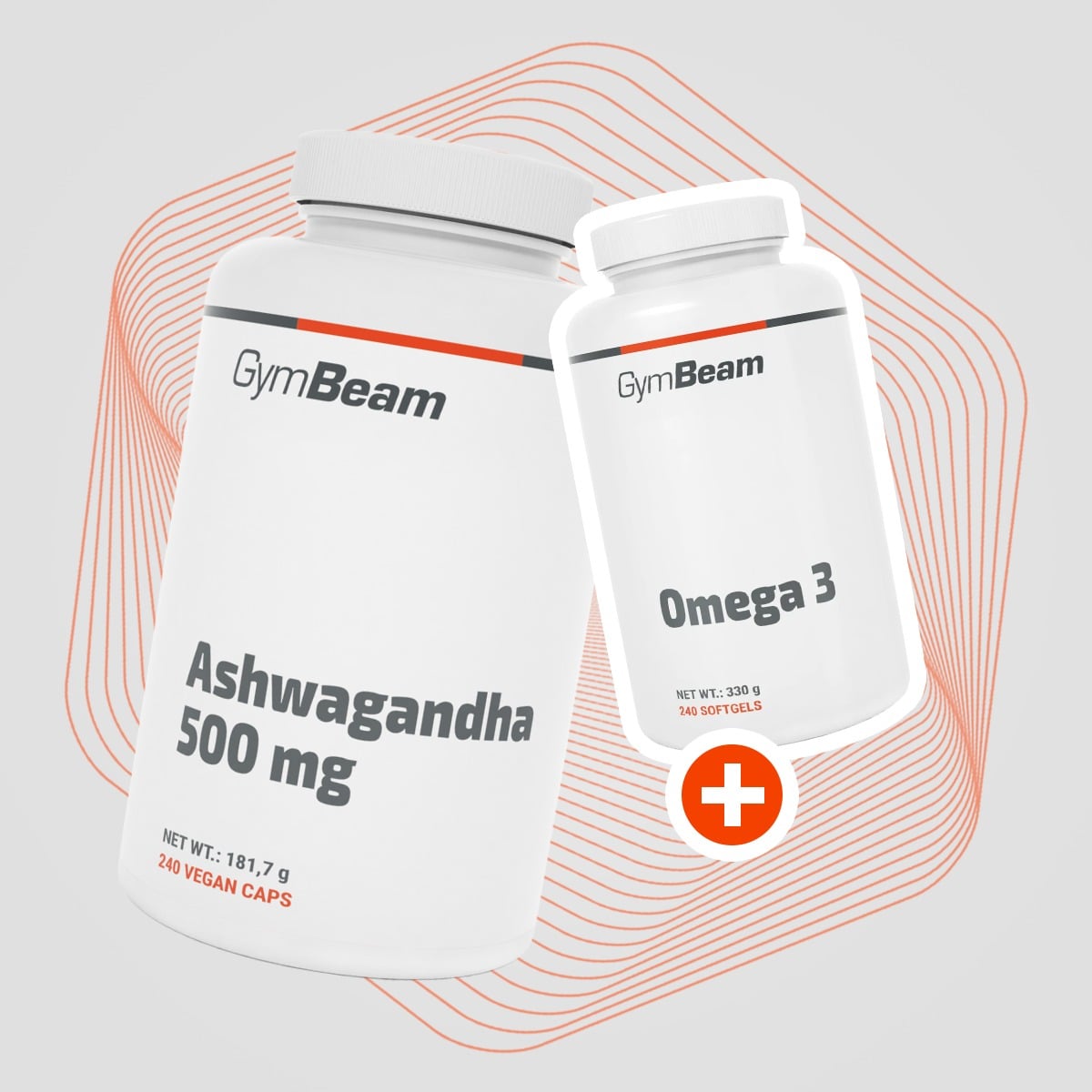 Ashwagandha (500 mg) - GymBeam + Geschenk