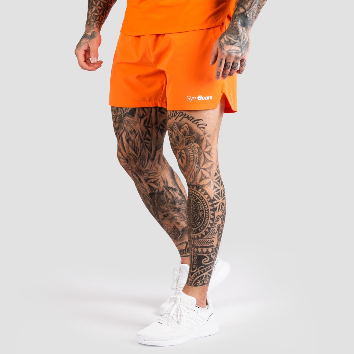 TRN Shorts in Orange - GymBeam