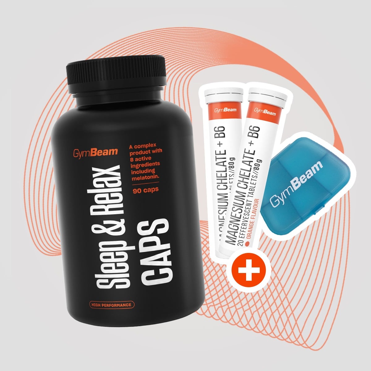 Sleep & Relax CAPS - GymBeam + Geschenke