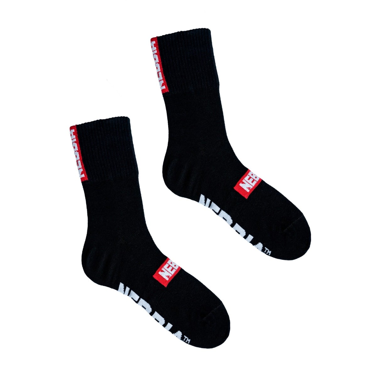 Socken 3/4 Socks Extra Mile White - NEBBIA
