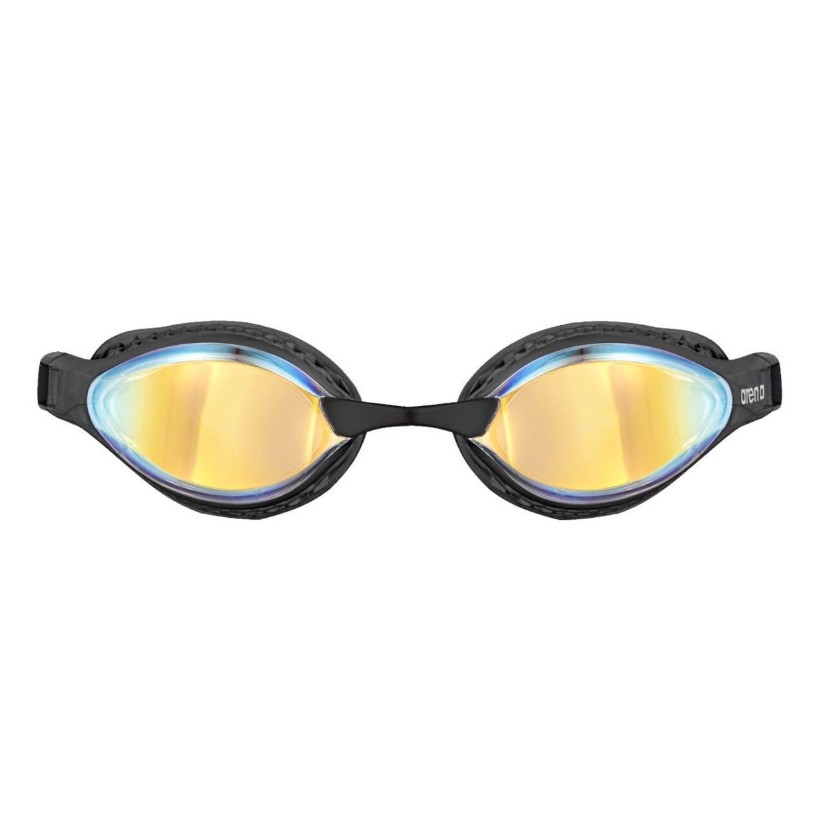 Schwimmbrille Airspeed Mirror in Yellow Copper Black - Arena