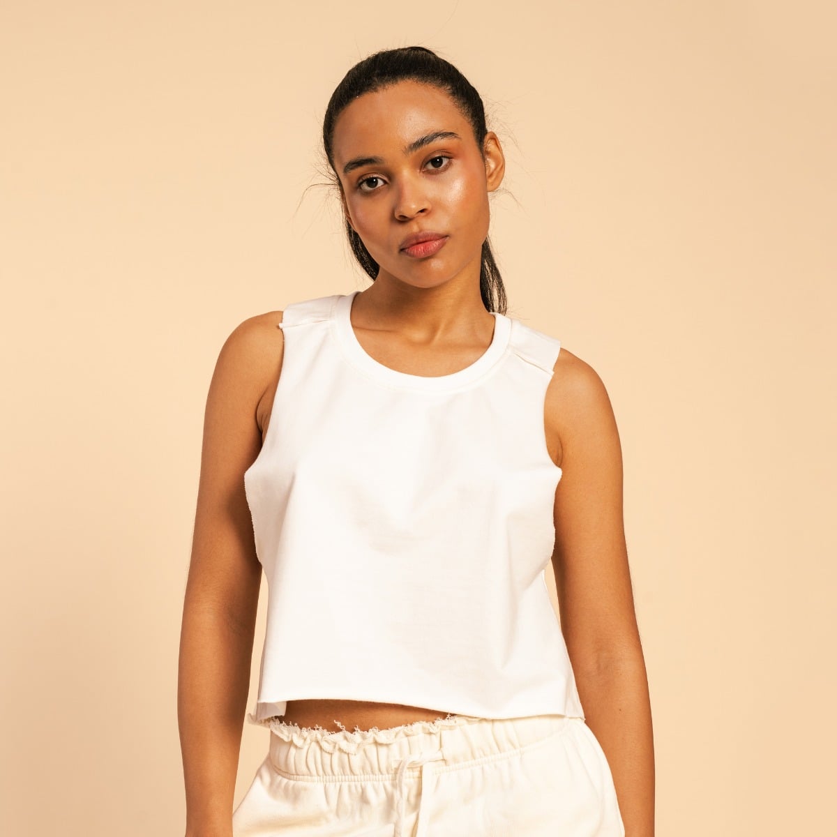 Serenity Tanktop für Frauen in Ivory - BeastPink