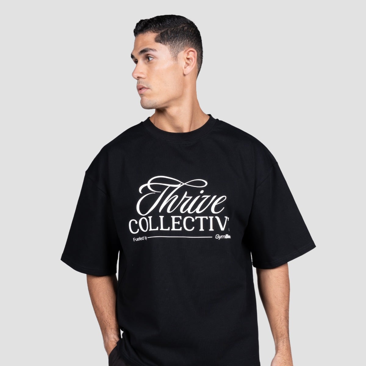 Thrive T-Shirt in Black - GymBeam