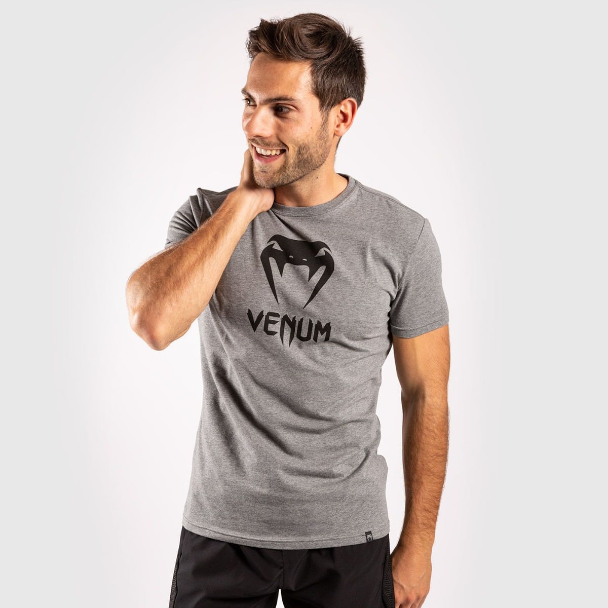 Classic T-Shirt in Heather Grey - Venum