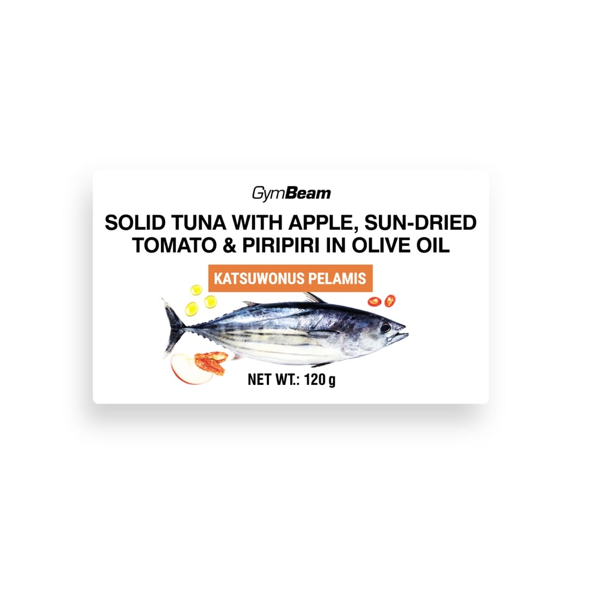 Thunfisch in Olivenöl mit Apfel, sonnengetrockneter Tomate und Piripiri - GymBeam