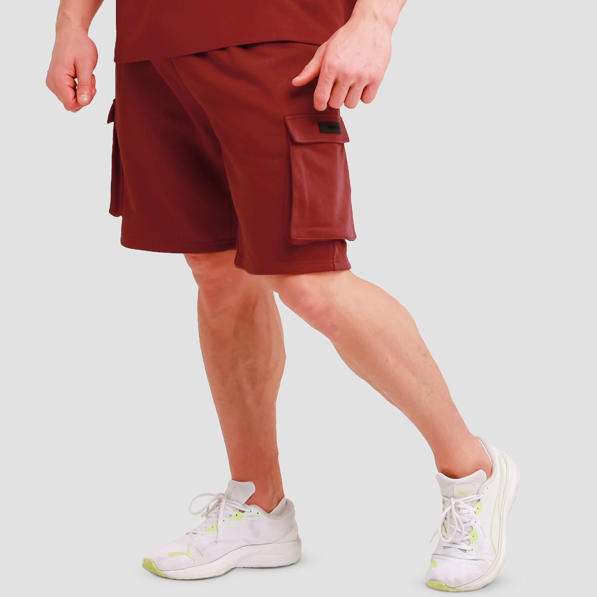 Utility Shorts in Red - GymBeam