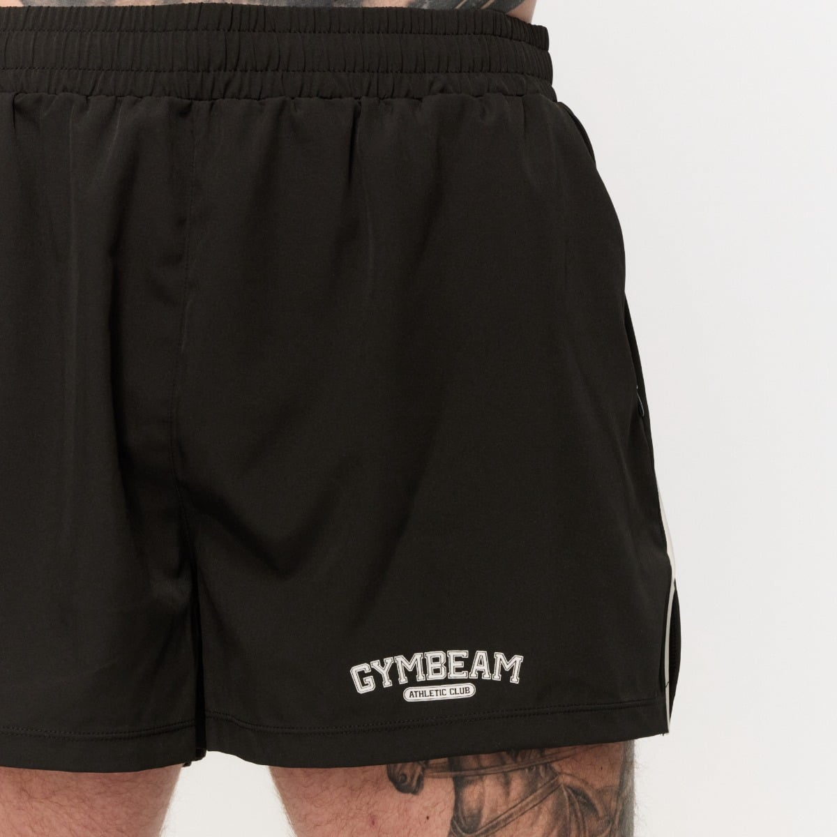 Varsity Shorts in Black - GymBeam