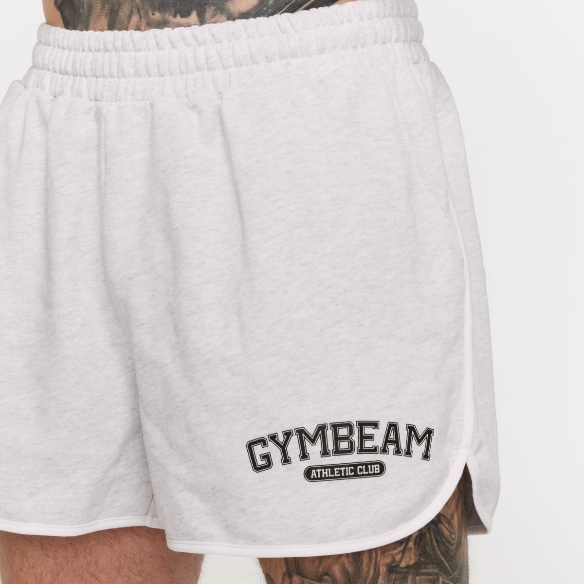Varsity Sweatshorts in Grey - GymBeam